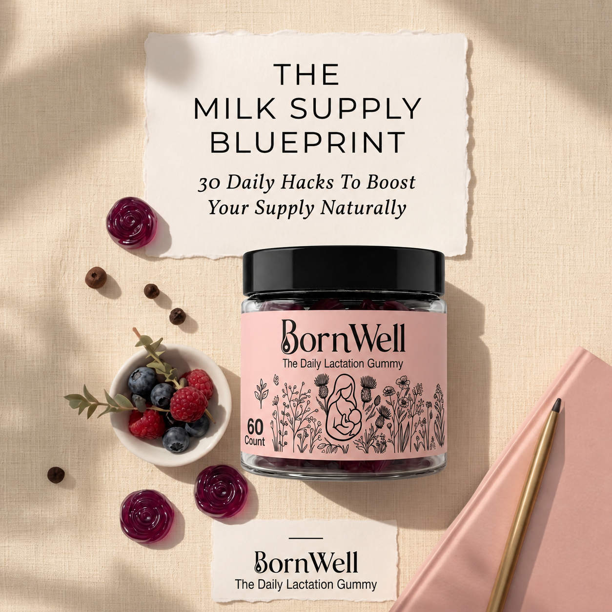 Bornwell 30 Day Milk Supply Improvement Ebook